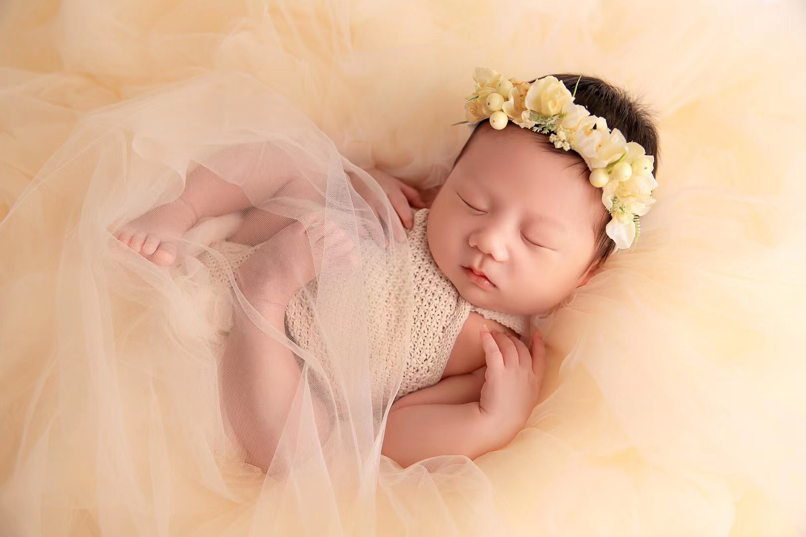malla fondo newborn photograph - Photo Booth Prop reseña y precio