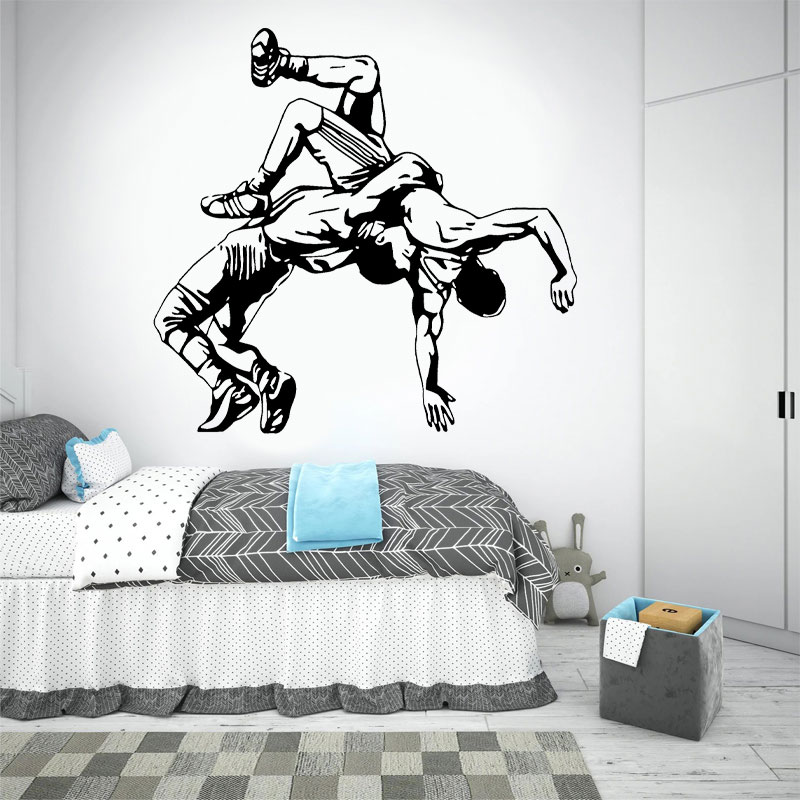 Calcomanías de pared de lucha  - Wedding Hampers reseña y precio