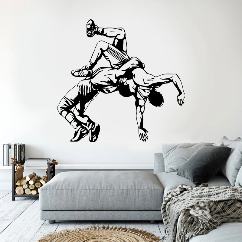 Calcomanías de pared de lucha  - Wedding Hampers reseña y precio
