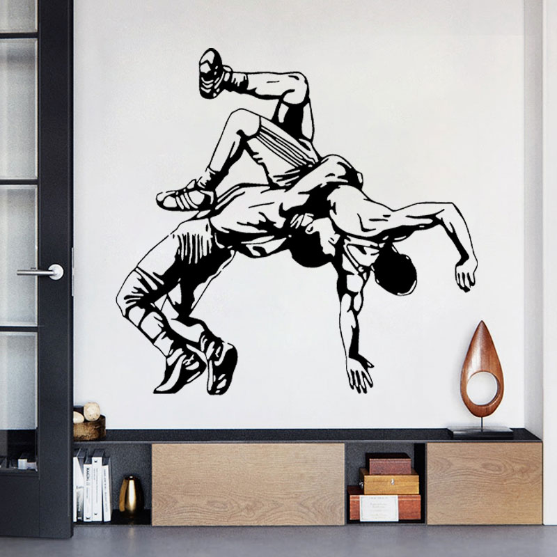 Calcomanías de pared de lucha  - Wedding Hampers reseña y precio