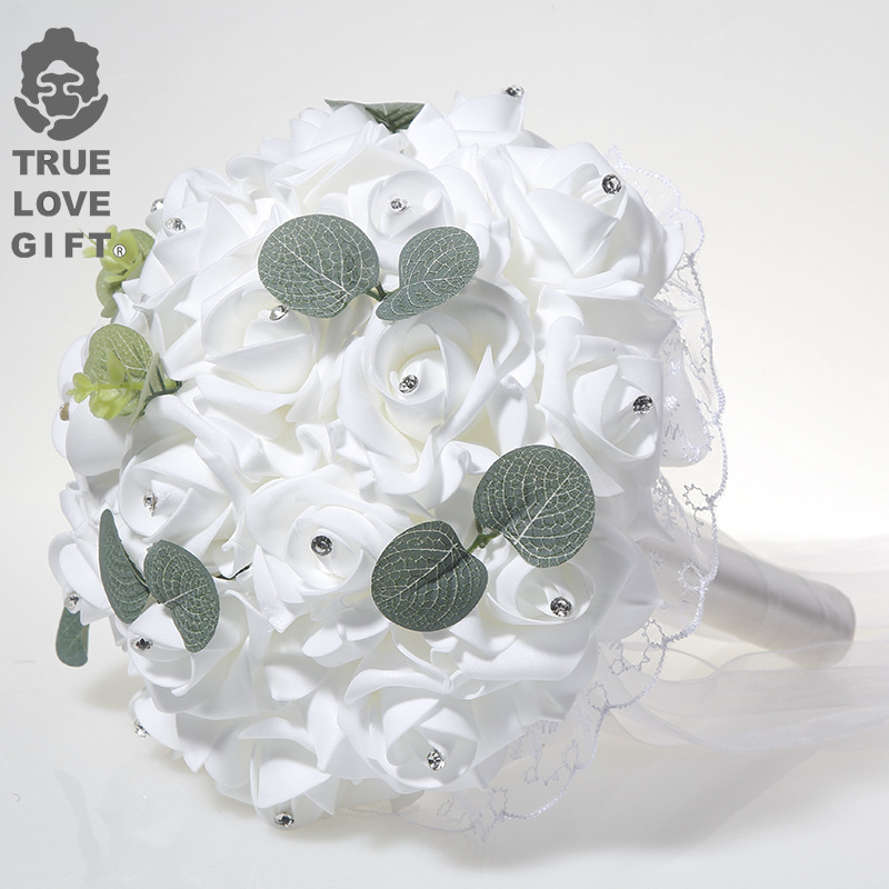 Ramo de mano para boda, hoja d - Wedding Ceremony Supply reseña y precio