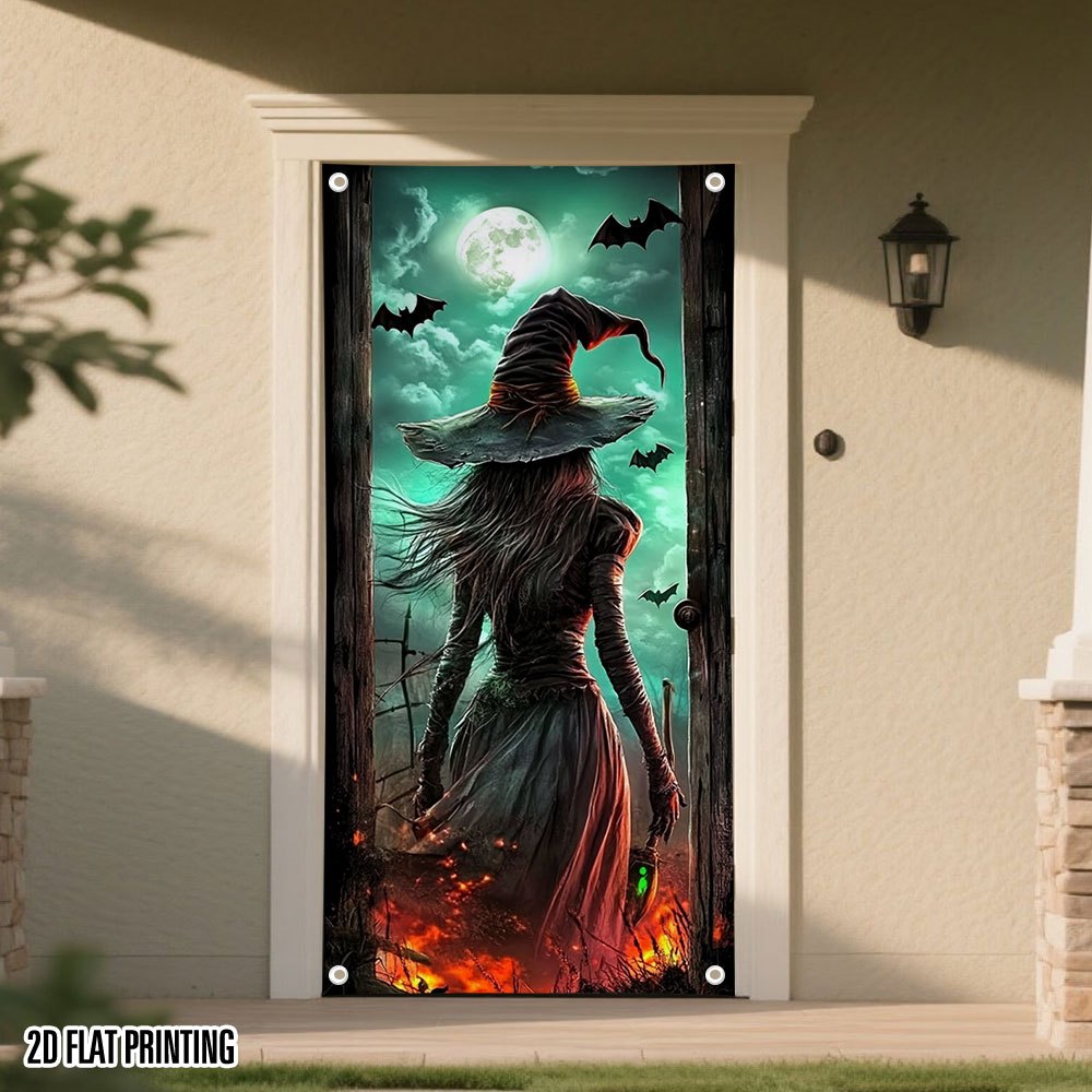 Bruja de Halloween plana en 2D - Wedding Power Supply reseña y precio