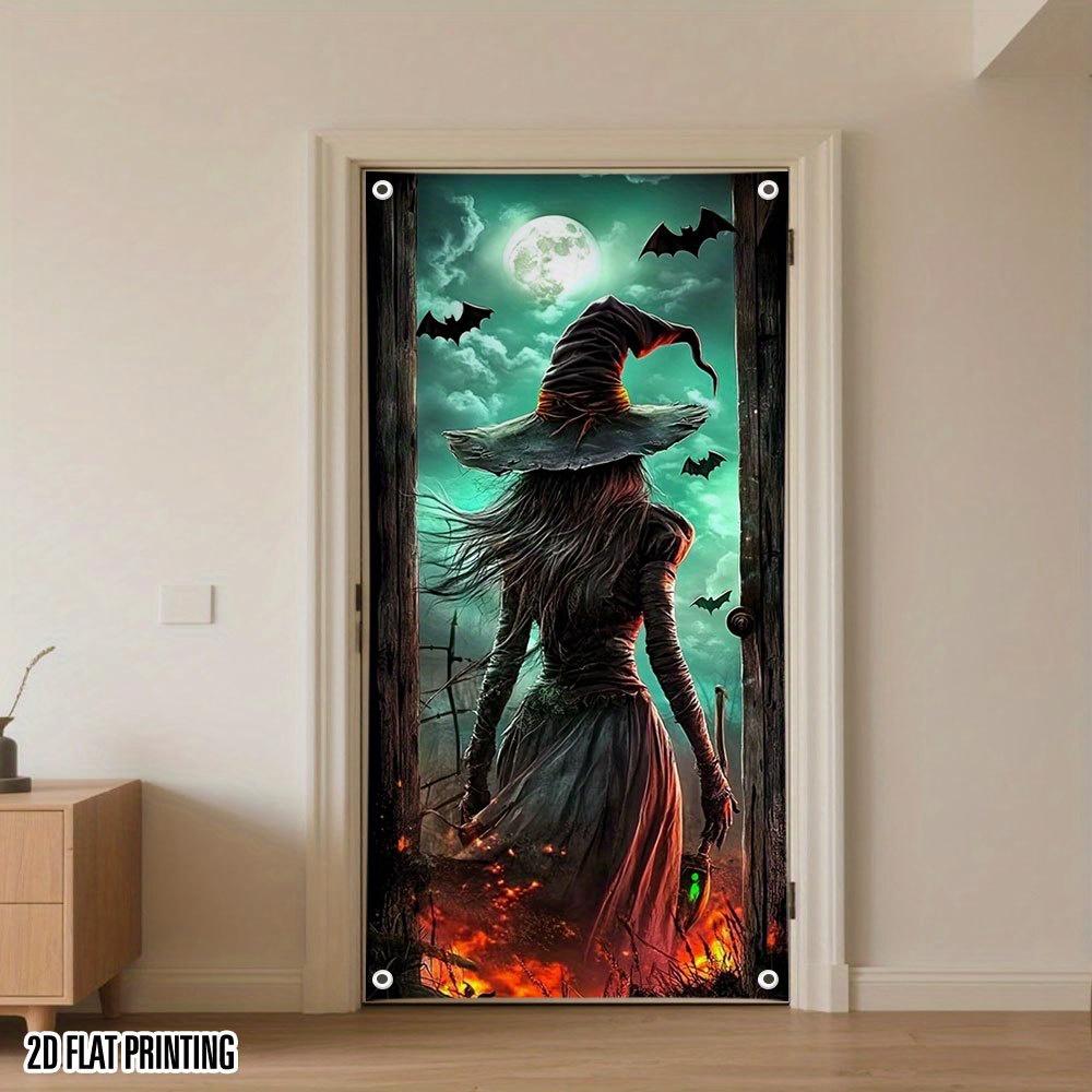 Bruja de Halloween plana en 2D - Wedding Power Supply reseña y precio