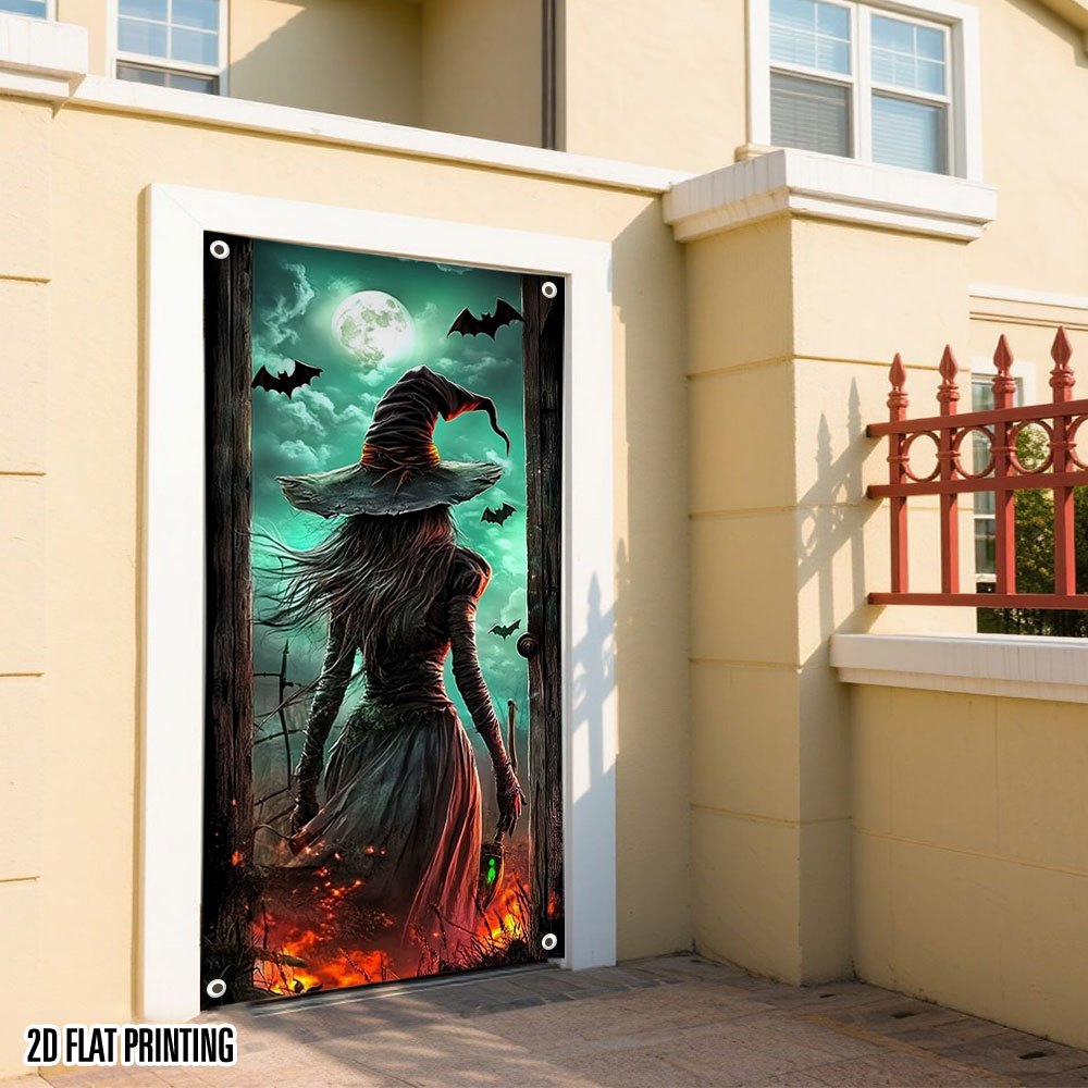 Bruja de Halloween plana en 2D - Wedding Power Supply reseña y precio