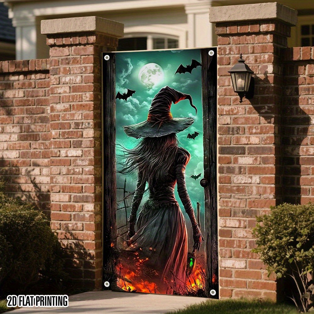 Bruja de Halloween plana en 2D - Wedding Power Supply reseña y precio