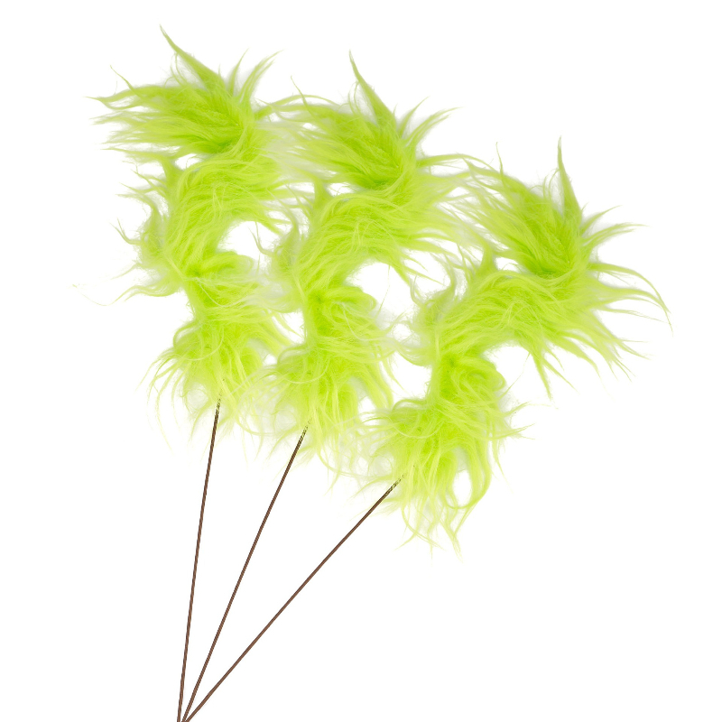 Ramas Rizadas de Grinch Verdes - Wedding Ceremony Supply reseña y precio