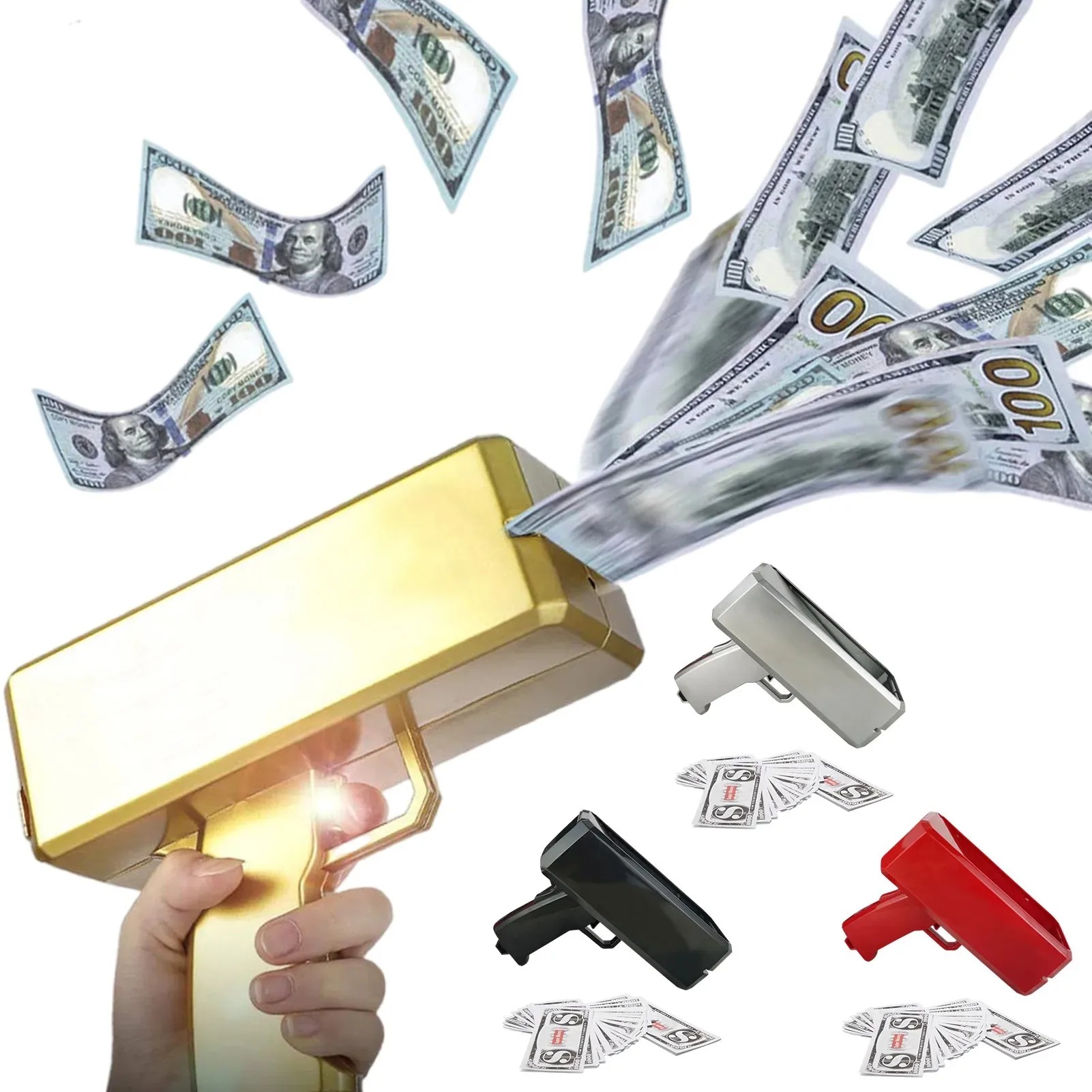 Pistola para disparar dinero,  - Wedding Hampers reseña y precio