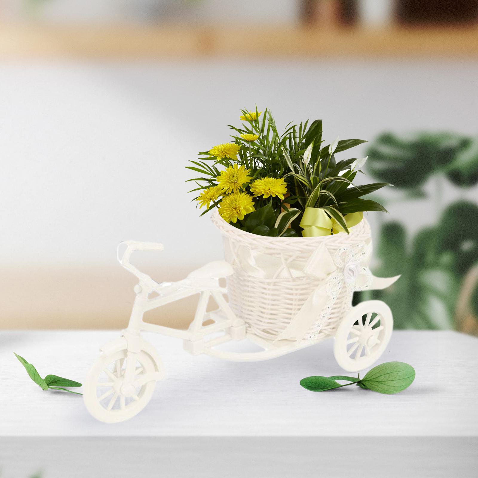Cesta de flores artificiales p - Wedding Hampers reseña y precio