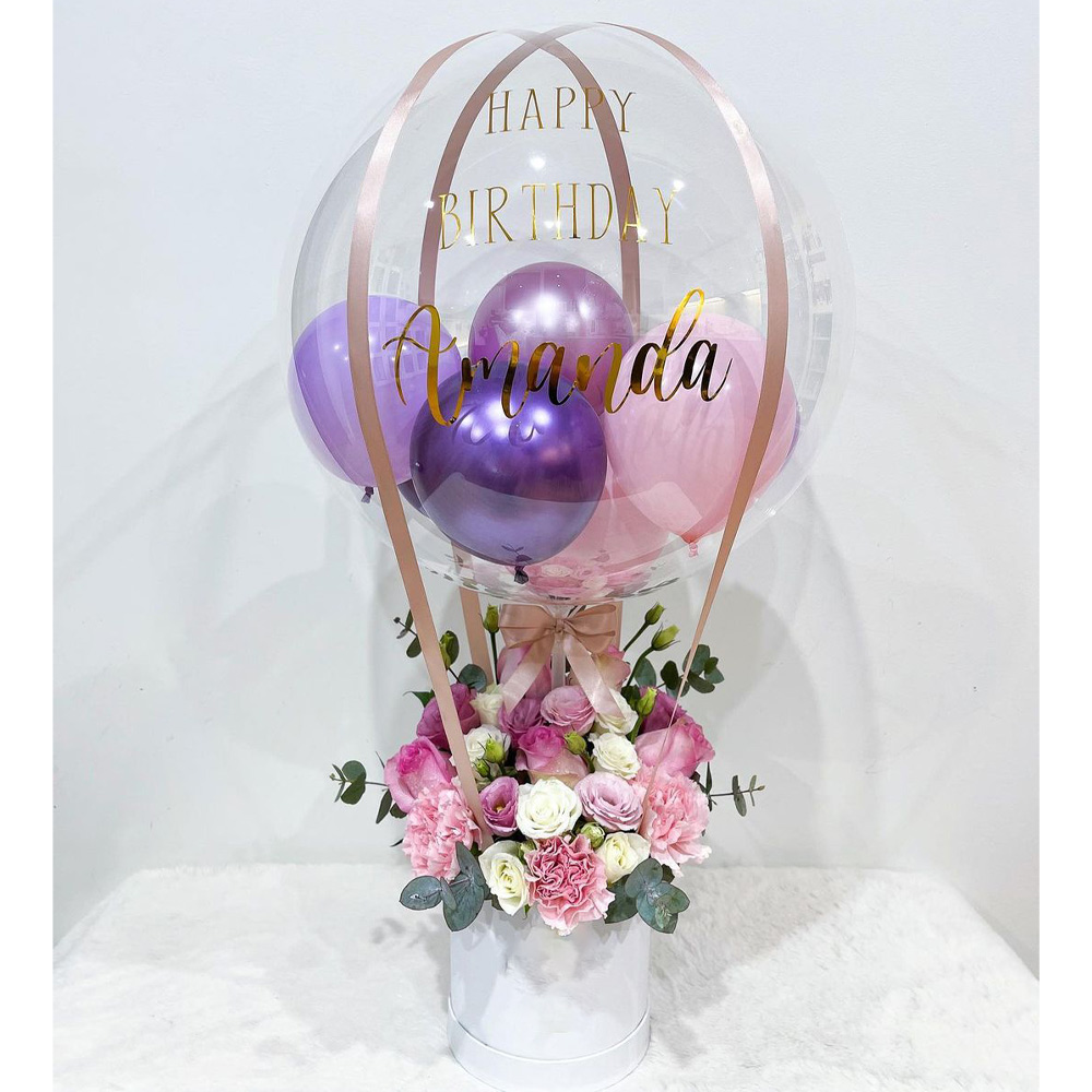Juego de cajas de globos para  - Wedding Hampers reseña y precio
