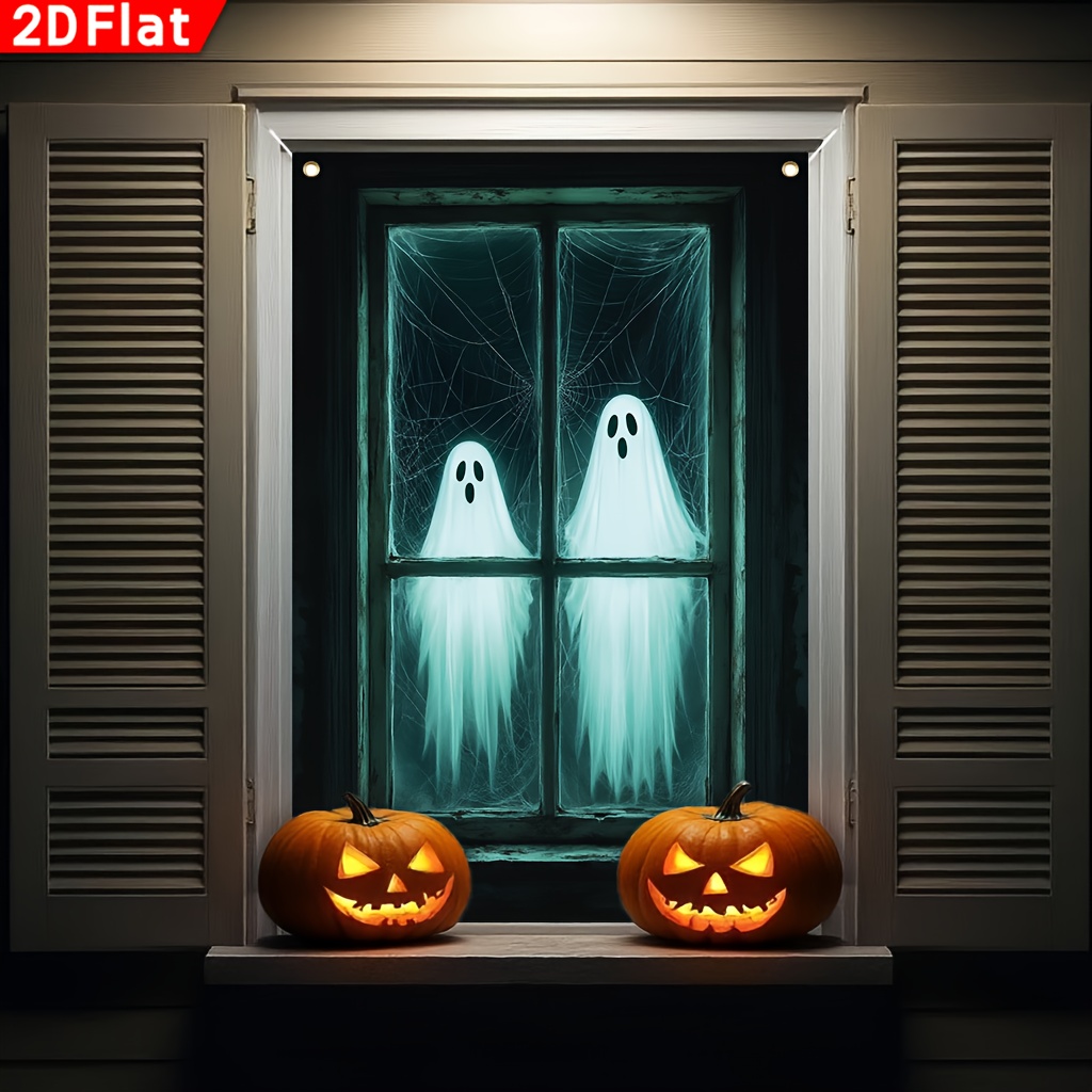 Banner de ventana de Halloween - Wedding Power Supply reseña y precio