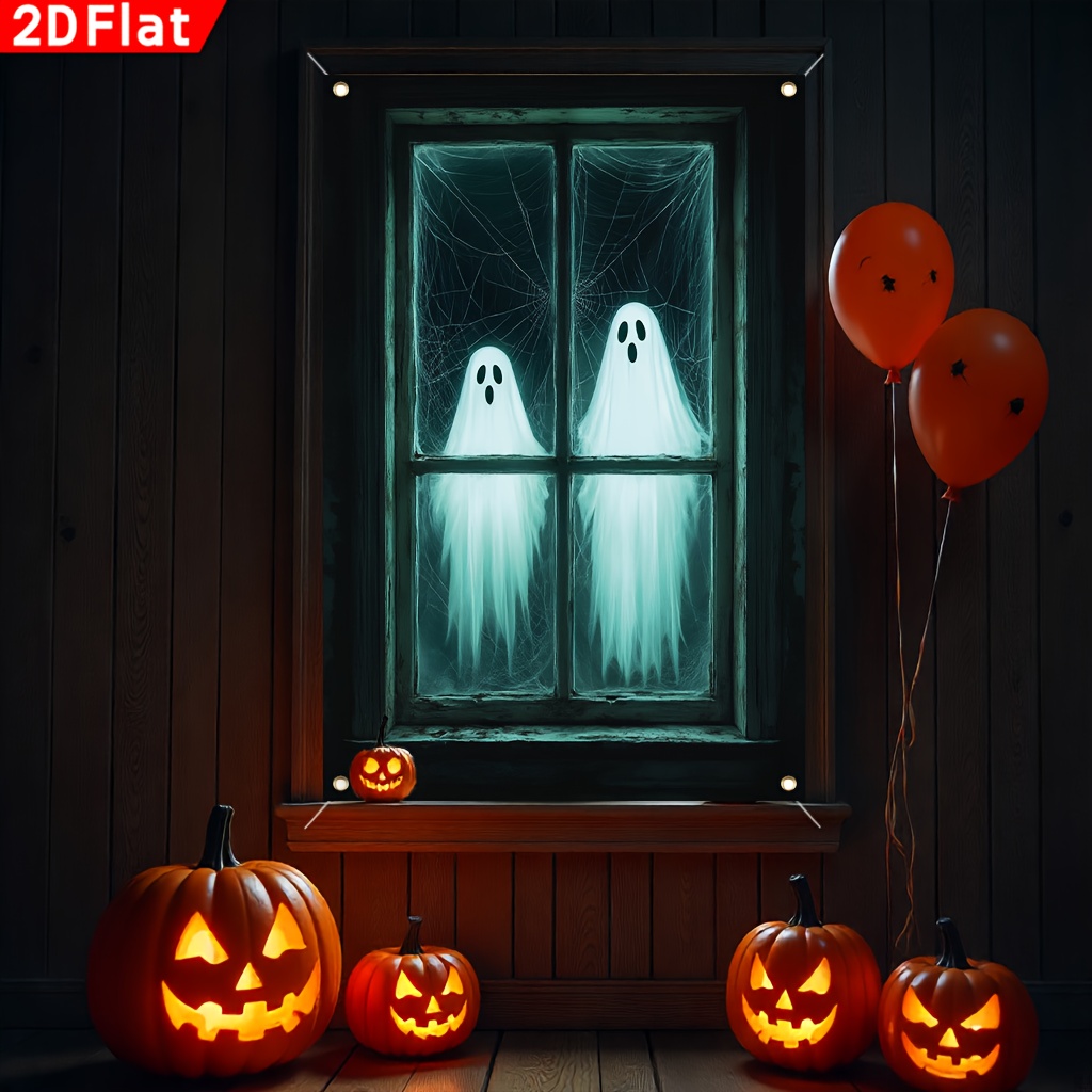 Banner de ventana de Halloween - Wedding Power Supply reseña y precio