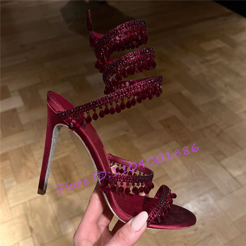Sandalias con tiras en el tobi - Wedding Super reseña y precio