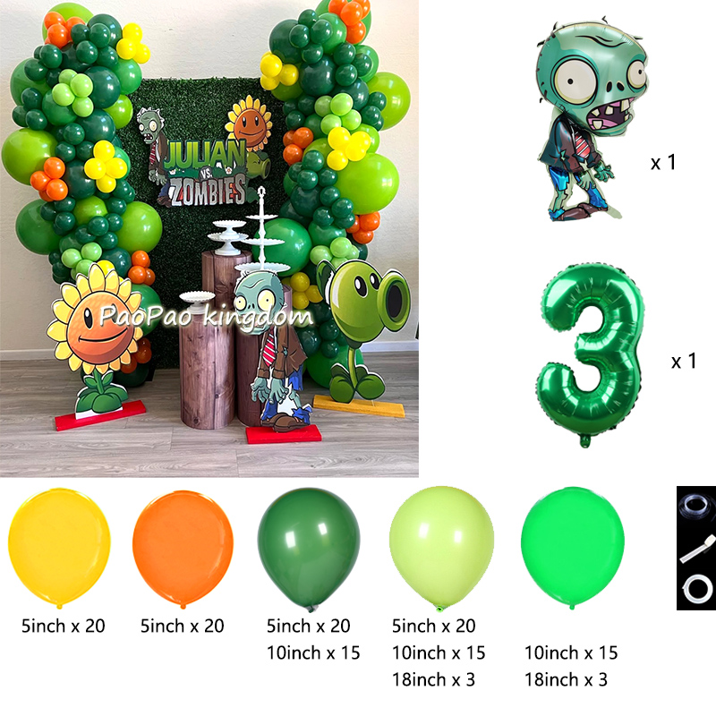 Plantas vs. Globos z-zombies,  - Wedding Supply Kit reseña y precio