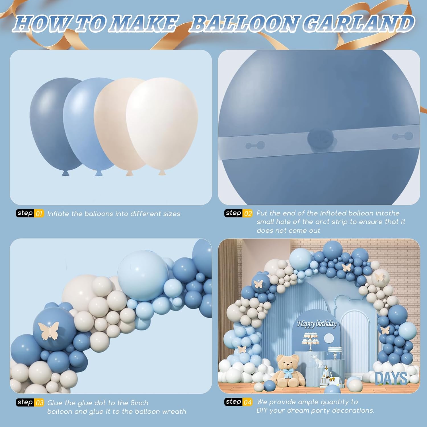 Kit de Guirnalda de Globos de  - Wedding Supply Kit reseña y precio