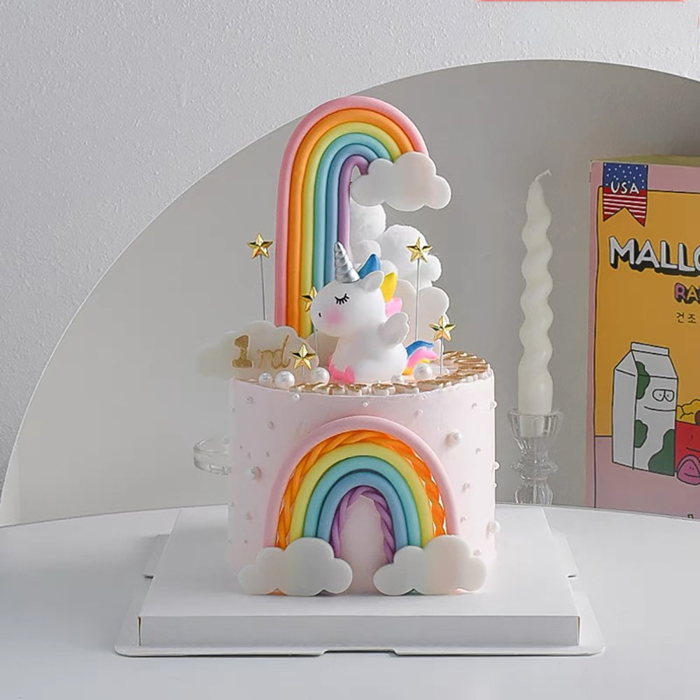 Adorno de Pastel Colorido con  - Wedding Supply Kit reseña y precio