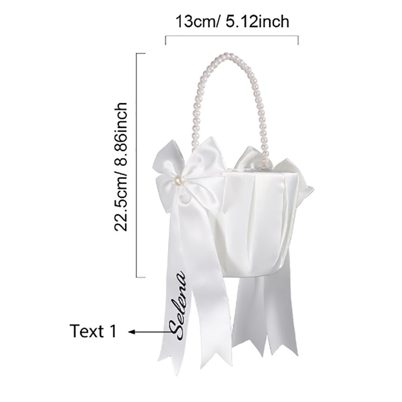 Cesta de flores con nombre per - Wedding Hampers reseña y precio