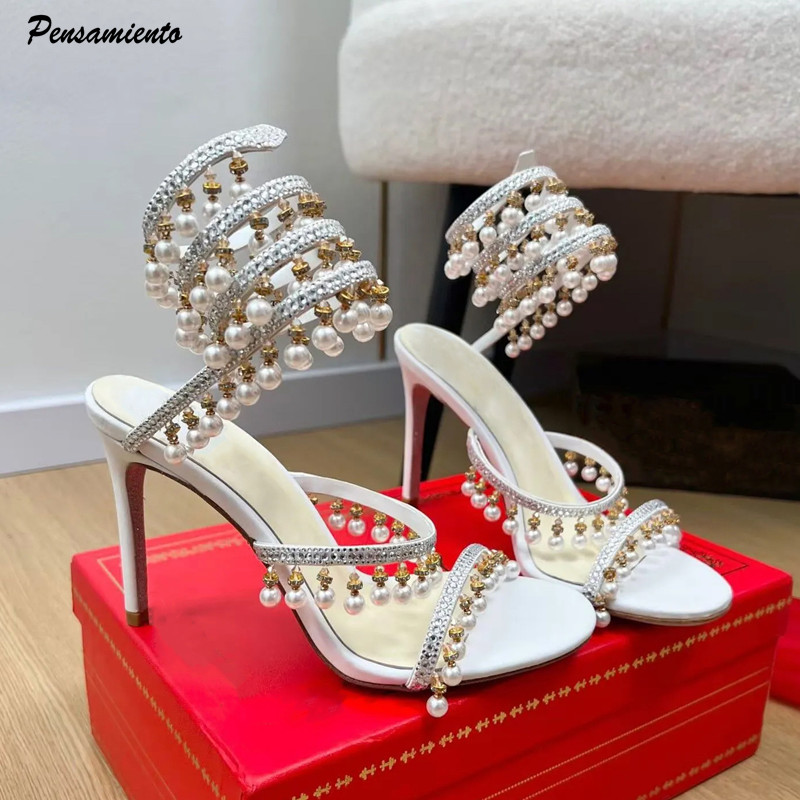 Sandalias de gladiador de lujo - Wedding Super reseña y precio