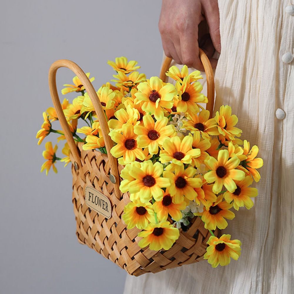 Cesta colgante tejida de mimbr - Wedding Hampers reseña y precio