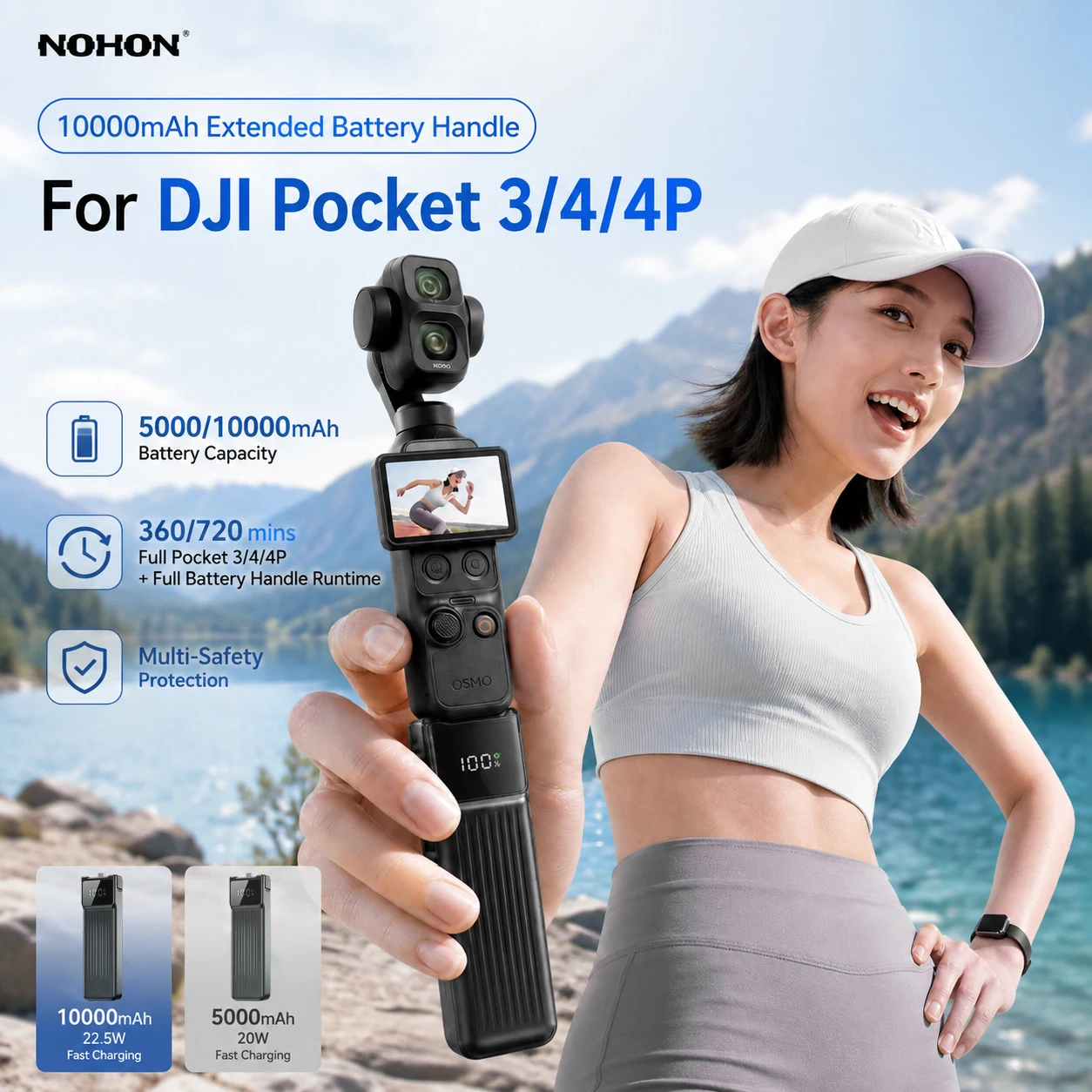 Batería NOHON de 5000mAh/10000 - Wedding Power Supply reseña y precio